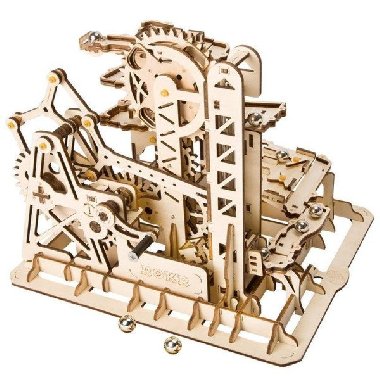 Puzzle 3D Kuličková dráha: Climber 233 dílků, dřevěné - neuveden
