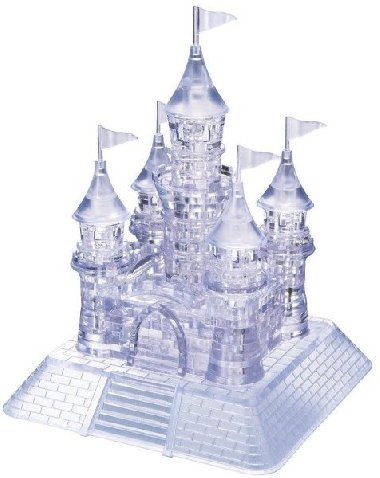 Puzzle 3D Crystal Zámek 105 dílků - neuveden