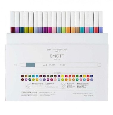 EMOTT liner sada 40 ks (mix barev) - neuveden