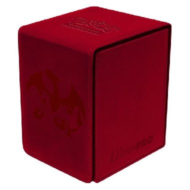 Pokémon UltraPRO: Charizard Flip Box - koženková krabička na karty - neuveden