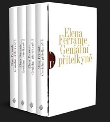 Geniální přítelkyně - Komplet 1-4 BOX - Elena Ferrante