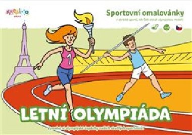 Letní olympiáda - Sportovní omalovánky A5 - Kresli.to