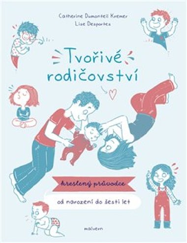 Tvořivé rodičovství - Kreslený průvodce od narození do 6 let - Lise Desportes, Catherine Dumonteil-Kremer