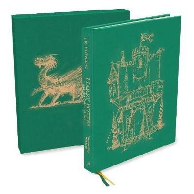 Harry Potter and the Goblet of Fire: Deluxe Illustrated Slipcase Edition - Rowlingová Joanne Kathleen