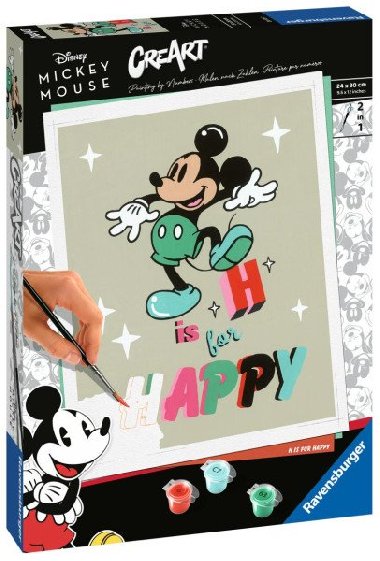 CreArt Disney: Mickey Mouse: H is for HAPPY - neuveden