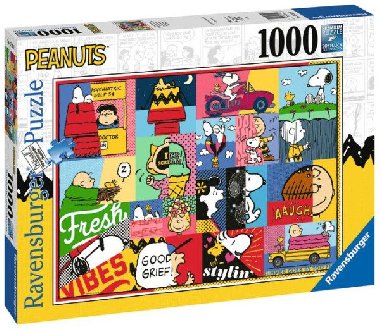 Puzzle Peanuts Snoopy: Momentky 1000 dílků - neuveden