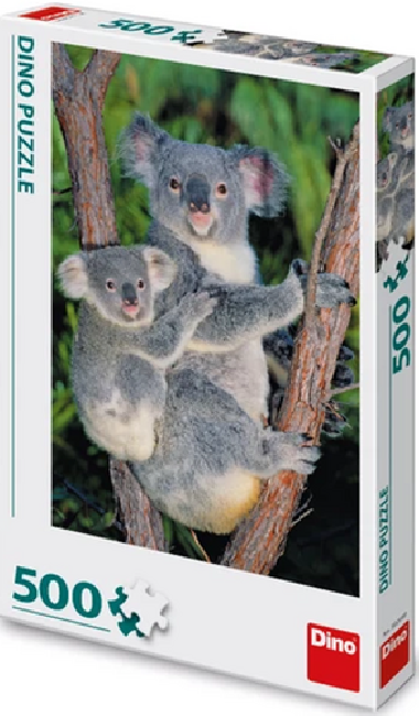 Puzle Koaly na stromě 500 dílků - neuveden