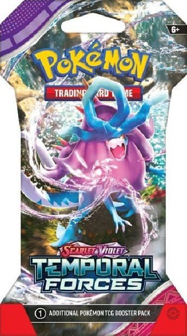 Pokémon TCG: Scarlet & Violet 05 Temporal Forces - 1 Blister Booster - neuveden