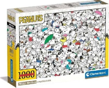 Puzzle Impossible Peanuts 1000 dílků - neuveden
