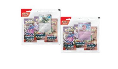 Pokémon TCG: Scarlet & Violet 05 Temporal Forces - 3 Blister Booster - neuveden