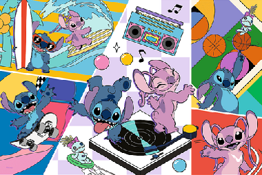 Puzzle Lilo&Stitch Vzpomínky 100 dílků