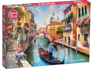 CherryPazzi Puzzle - Léto v Benátkách 1000 dílkú - neuveden