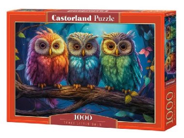 Castorland Puzzle - Tři malé sovy 1000 dílkú - neuveden