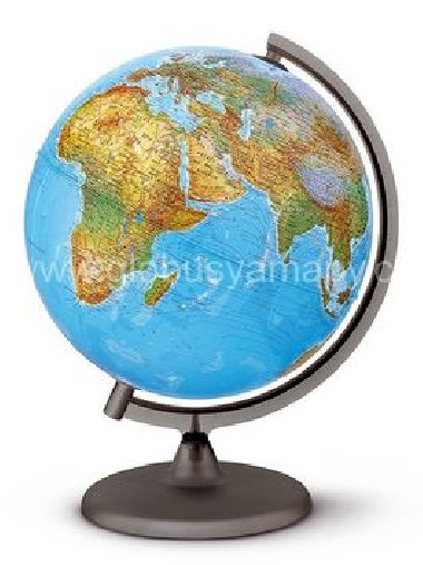 Globus svítící - průměr glóbu 30 cm - politická i fyzická mapa - Tecnodidattica
