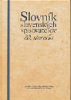SLOVNK SLOVENSKCH SPISOVATEOV 20. STOROIA - Kolektv autorov