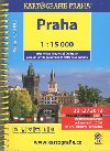 Praha 1:15 000 Atlas na spirle - Kartografie