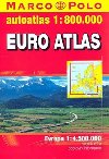 Euro atlas - Evropa 1:800 000 (spirla) - Marco Polo