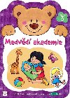 Medvědí akademie 3 - Vzdělávací knížka s nálepkami pro tříleté děti - Aksjomat