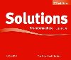 MATURITA SOLUTIONS 2ND EDITION PRE-INTERMEDIATE CLASS AUDIO CDS - Tim Falla; P.A. Davies