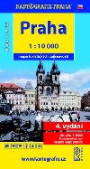 Praha mapa turistickch zajmavost 1:10 000 - Kartografie