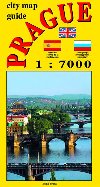 City map - guide PRAGUE 1:7 000 (anglitina, rutina, panltina) - Ji Bene