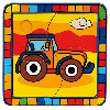 Puzzle traktor - Bino