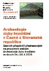 Archeologie doby hraditn v esk a Slovensk republice - Petr Dresler,Zdenk Mnsk