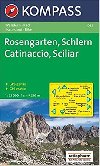 Rosengarten-Schlern/Catinaccio  628  NKO - neuveden