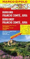 Burgund, Franche Comt, Jura / mapa 1: 300 MD - neuveden