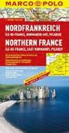 Severní Francie, Normandie východ/mapa 1:300 MD - neuveden