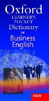 Oxford LearnerS Pocket Dictionary Of Business English - Parkinson Dan
