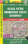 Vek Fatra - Kremnick vrchy - Donovaly mapa Shocart 1:40 000 slo 476 - Shocart