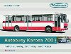 Autobusy Karosa 700 - historie, vvoj, technika, modifikace - Martin Hark