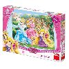 Princezny s mazlky v parku - puzzle 100 XL dlk - Walt Disney