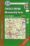 Okol Brna - Moravsk kras 1:50 000 - mapa KT slo 86 - Klub eskch Turist