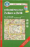 Stedn Povltav Zvkov a Orlk - turistick mapa KT 1:50 000 slo 39 - Klub eskch Turist