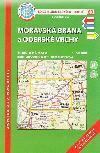 Moravsk brna a Odersk vrchy 1:50 000 - mapa KT slo 60 - Klub eskch Turist