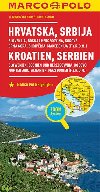 Chorvatsko, Srbsko, Slovinsko, Bosna mapa 1:800 000 (ZoomSystem) - Marco Polo