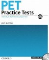 Pet Practice Tests with Answer Key and Audio CD Pack - Quintana Jenny