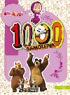 Máša a medvěd - 1000 samolepek - Animaccord