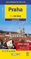 Praha prun 1:20 000 Pln msta mkk 2015/2016 - Kartografie