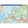 Evropa politická a fyzická mapa 1:17 000 000 školní - Kartografie