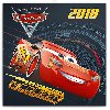 Cars 3 se samolepkami - nstnn kalend 2018 - Walt Disney