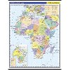 Afrika - koln nstnn politick nstnn mapa,1:10 mil./96x126,5 cm - neuveden