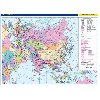 Asie - koln nstnn politick mapa 1:10 mil./136x96 cm - neuveden