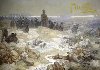 Pohled Alfons Mucha  - Bitva grunwaldsk, krtk (Slovansk epopej) - neuveden