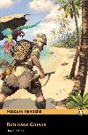 Level 2: Robinson Crusoe Book and MP3 Pack - Defoe Daniel