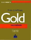 First Certificate Gold Students Book New Edition - Acklam Richard