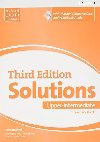 Solutions 3rd Edition | Upp-Int Teacher´s Pack - Falla Tim, Davies Paul A.