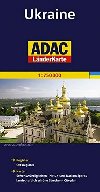 Ukrajina mapa 1:750 000 ADAC - ADAC